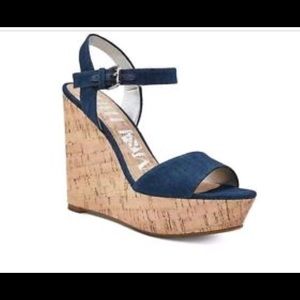 Sam & Libby platform wedge sandals